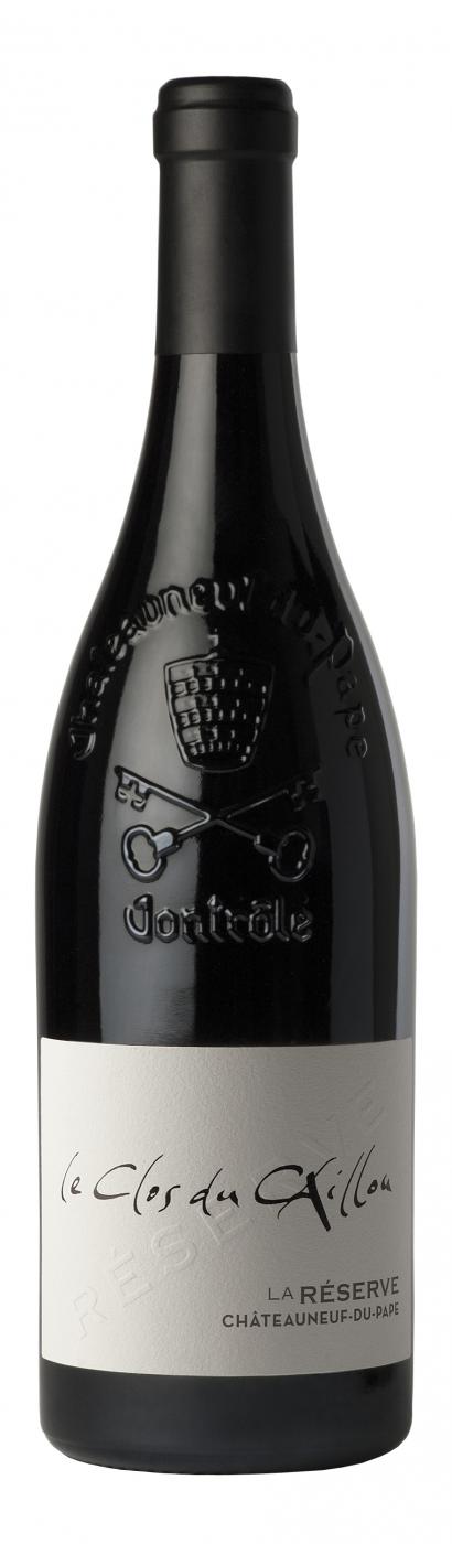 Chateauneuf du pape la reserve 2020 bio, le clos du caillou, 75cl 